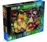 Ravensburger Mushroom Cottage - Puzzle da 1000 pezzi, per adulti e bambini, dai 12 anni in su