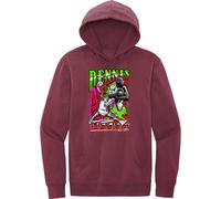 Nuovo Retro Kings The Worm Hoodie 90S Prugna Piccolo-4XL Grande Fatto Negli USA