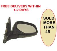 Nuovo Retrovisore Nero Manuale R/H per Mitsubishi L200 B40 2.5DID Pick Up 03/