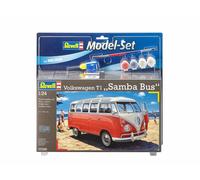 Revell - VW T1 Samba Bus 1:24 Modello Set - REV67399