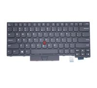Nuovo ricambio per tastiera per Lenovo ThinkPad T470 T480 compatibile con retroilluminazione 01HX488 QWERTY layout USA con telaio e puntatore per mouse