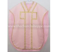 Nuovo Rosa Chasuble. St.Philip Neri Stile Casula Ha Rubato & Massa Set, Casula