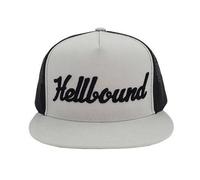 Nuovo Rosso Diavolo Hellbound Cappello Camionista Argento/Grey #ETC-825-SLV-GRY