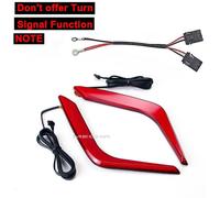 Nuovo Rosso Honda GL1800 Gl 1800 Oro Laterale Goldwing Omni LED Post. Bisaccia A