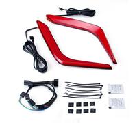 Nuovo Rosso Honda GL1800 Gl 1800 Oro Laterale Goldwing Omni LED Post. Bisaccia C