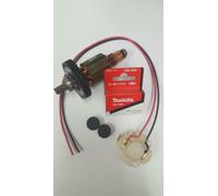 NUOVO rotore Makita (9 denti) + spazzola + supporto + tappi per BSS501 619202-3