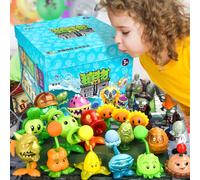 Nuovo ruolo PLANTS VS ZOMBIES 2 PVZ Giocattoli Set completo Regalo per ragazzi Bambole per bambini confezionate in scatola Action Figure Modello Presente Mappa