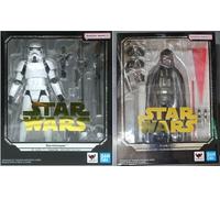 NUOVO S.H.Figuarts Darth Vader & Stormtrooper Classic Ver. STAR WARS: una nuo...