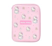 NUOVO Sanrio Hello Kitty Medical Case Organizer Stile Libro con Tasche Multiple