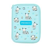 NUOVO Sanrio Pochacco Medical Case Organizer Stile Libro con Tasche Multiple