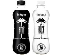 NUOVO sciroppo Sodapop Afri Cola 500 ml senza zucchero 500 ml set sciroppo pe...