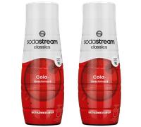 NUOVO sciroppo SodaStream Cola concentrato 2 x 440 ml sciroppo per bevande a ...