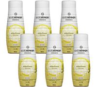 NUOVO sciroppo SodaStream fiore di sambuco zero 6 x 440 ml sciroppo per bevan...