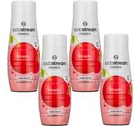 NUOVO sciroppo Sodastream gusto ciliegia 440 ml confezione da 4 concentrato s...