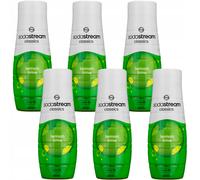 NUOVO sciroppo Sodastream Lemon Lime 440 ml set da 6 bevande sciroppo...