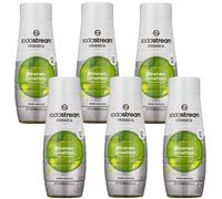 NUOVO sciroppo SodaStream limone lime 440 ml confezione da 6 sciroppi per bev...