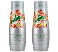 NUOVO sciroppo SodaStream Mirinda Zero zucchero 2x440 ml concentrato gusto ar...