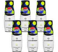 NUOVO sciroppo SodaStream Pepsi Max Lime 440 ml confezione da 6 bevande conce...