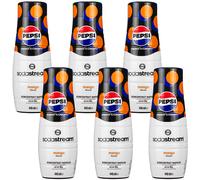 NUOVO SCIROPPO SODASTREAM Pepsi Max Zero Mango 6x440ml concentrato senza zucc...