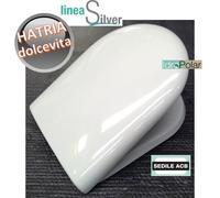 NUOVO SEDILE ASSE WC DOLCEVITA HATRIA IN TERMOINDURENTE AVVOLGENTE COPRIWC BAGNO