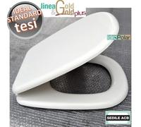 NUOVO SEDILE PER WC TESI IDEAL STANDARD TAVOLETTA MARCA ACB ERCOS LINEA GOLD