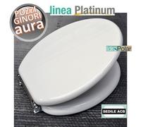 NUOVO SEDILE TAVOLETTA WC AURA POZZI GINORI COPERCHIO WC ACB ERCOS PLATINUM