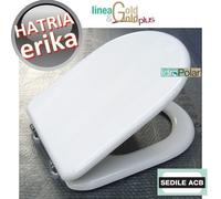 NUOVO SEDILE WC BAGNO ERIKA HATRIA MARCA ACB ERCOS GOLD MADE IN ITALY TAVOLETTA