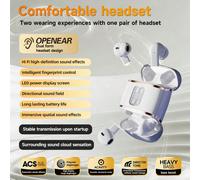 Nuovo Senyang Auricolari senza fili true in-ear da gaming, cuffie Bluetooth dual, mini auricolari per coppie, musica, tappi per le orecchie TWS HIFI con bassi potenti, stereo ENC, chiamate HD per Andr