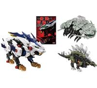 NUOVO set 3 action figure Takara Tomy ZOIDS Zoid Wild ZW 13 14 15 dal Giappon...