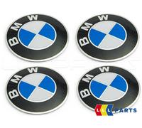 NUOVO Set 4 Pezzi Copricerchi Cerchio BMW E12 E28 E34 E24 Con Clip Molla