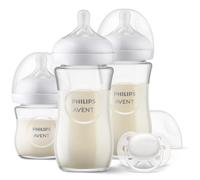 NUOVO set biberon Philips Avent SCD87811 vetro 0-6 mesi senza BPA anti coliche