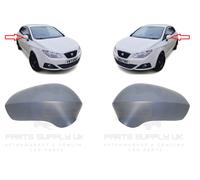 Nuovo Set Coppia Coperchi Specchio Laterale Seat Ibiza 08-16 Leon 09-12