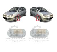 Nuovo Set Coppia Indicatori Laterali Fendinebbia Renault Scénic 1999-2003