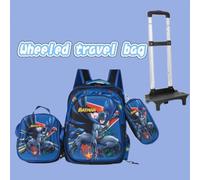 Nuovo set da 3 pezzi da 16 pollici: zaino di Batman, borsa a tracolla, borsa frigo, astuccio. Può essere equipaggiato con una valigia da viaggio con ruote per un viaggio comodo, articoli essenziali pe