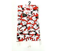 Nuovo Set Di 2 DISNEY Mickey & Minni Mouse Rosso,Bianco,Cotone Nero Cucina Telo