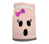 Nuovo Set Di 2 WELL DRESSED HOME Cotone Rosa, Nero Cute Fantasma Halloween Mano