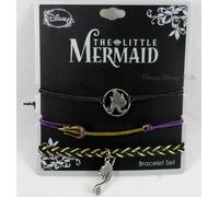 Nuovo Set Di Braccialetti Con Icone De La Sirenetta Disney 3 Pezzi Arm Party