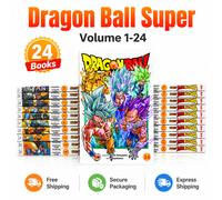 Nuovo Set Manga Dragon Ball Super Vol. 1-24 Completo/Metà In Inglese
