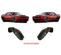 Nuovo Set ParaFanghi Interni Per DODGE Challenger SRT DEMON 2015-2019 Ant Sx Dx