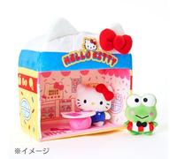 NUOVO Set peluche e casa Sanrio Hello Kitty - collezione Super Cute Adventures