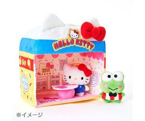 NUOVO Set peluche e casa Sanrio Hello Kitty - collezione Super Cute Adventures