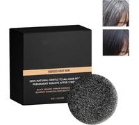 Nuovo shampoo invertito per capelli grigi, saponetta scurente naturale per capelli, saponetta per barba senza braci, cuoio capelluto pulito e forte e riduzione dei grigi