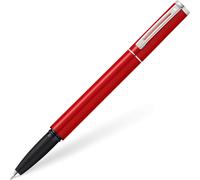 Nuovo Sheaffer Pop Penna a Sfera, Rosso Lucido & Cromo Orlo Nero Gel Inchiostro