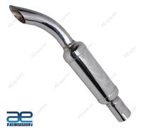 Nuovo Silenziatore Verticale Mini Placcato Cromo Per Massey Ferguson T35 135