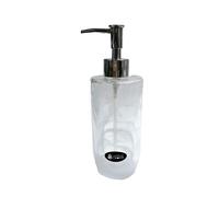 Nuovo SIMPLE CHOICE Argento Cromato, Bianco Cloud Vetro Soap, Lozione Dispenser