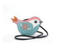 Nuovo Sleepyville Critters 3D Verde Blu + Bianco + Rosa Cutie Bird Vinile