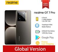 Nuovo smartphone realme GT7 Pro 5G 12 GB + 256 GB/512 GB Snapdragon 8 Elite 6,78 "120 Hz 120 Hz Display curvo a quattro lati 24 ore Spedizione veloce