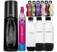 NUOVO SodaStream Gorgogliatore Acqua Terra Nero Set 3 Bottiglie QC Bolero
