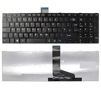 Nuovo sostituto tastiera per laptop con layout nero nel Regno Unito per TOSHIBA PSKC8E-025005EN, PSKC8E-027005EN, PSKC8E-02N005EN, PSKC8E-04E005EN Notebook non -Backlit con telaio