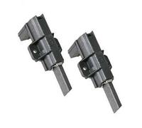 Nuovo Spazzole Carbone Motore Lavatrice X 2 per Caramelle Modelli Nel Profilo